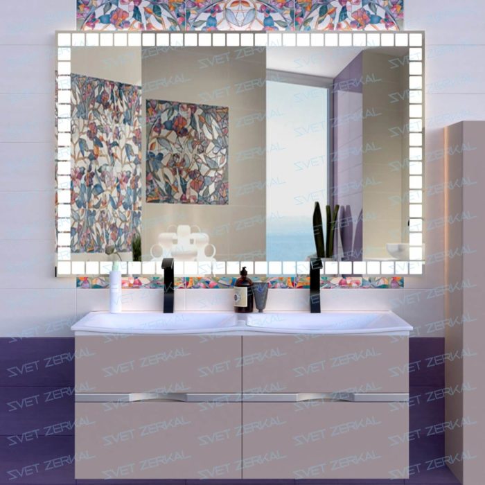 RUNO зеркало с подсветкой