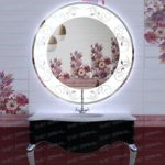 FLOWER зеркало с подсветкой