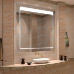 ELIDE зеркало с led подсветкой в ванной