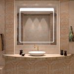 ELIDE зеркало с led подсветкой в ванной