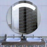 GRETA зеркало с led подсветкой в ванной