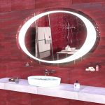 SOFIA зеркало с led подсветкой в ванной