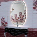 MONZO зеркало с подсветкой