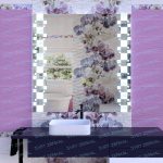 GILDA зеркало с подсветкой в комнату