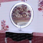 ENRICA зеркало с подсветкой в комнату