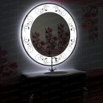 FLOWER зеркало с подсветкой